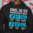 Handball Dinge Die Ich In Meiner Freizeit Mache Kapuzenpullover Lustige Geschenke