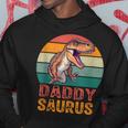 Happy Daddy Saurus T-Rex Dinosaurieratertag Dinosaurier Papa Kapuzenpullover Lustige Geschenke