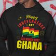Happy Ghana Independence Day Ghanaian Ghana Flag Hoodie Unique Gifts