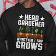Head Gardener Garden Plants Lover Allotment Gardening Hoodie Personalized Gifts