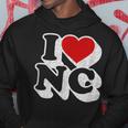 I Heart Love Nc North Carolina Souvenir Hoodie Unique Gifts