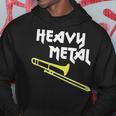 Heavy Metal Marching Band Concert Band Trombone Hoodie Unique Gifts