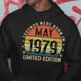 Hecho En 1979 45 Años Las Leyendas Nacen En Mayo 1979 Sudadera Regalos divertidos
