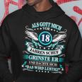 Herren Als Gott Mich Vor 18 Jahen Krinste Er 18Th Birthday S Hoodie Lustige Geschenke