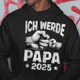 Herren Ich Werde Papa 2025 Schwangerschaft Ich Werde Baldater Kapuzenpullover Lustige Geschenke