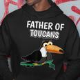 Herren Jungen Father Of Toucans Papaatertag Tukan Kapuzenpullover Lustige Geschenke