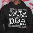 Herren Opa Atertag Papa Spruch Grossvater Geschenk Kapuzenpullover Lustige Geschenke