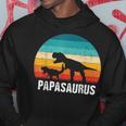 Herren Papasaurusater Tag Dinosaurier Papa Saurus Geschenk Dino Kapuzenpullover Lustige Geschenke