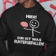 Hier Dir Ist Was Unterpfen Kapuzenpullover Lustige Geschenke