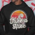 Take A Hike Retro Vintage Outdoor Hiking Hoodie Funny Gifts