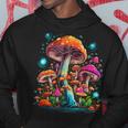 Hippie Mushrooms Psychedelic Forest Fungi Festival Hoodie Personalized Gifts