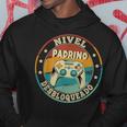 Hombre Padrino Nivel Desbloqueado Regalo Padrino Sudadera Regalos divertidos