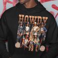 Howdy Black Cowgirl Western Rodeo Melanin History Texas Hoodie Unique Gifts