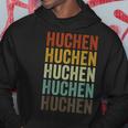 Huchen Fisch Retro Design Hoodie, Vintage Angler Bekleidung Lustige Geschenke