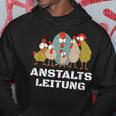 Hühner Anstaltleitung Kapuzenpullover Lustige Geschenke