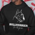 Hund Bullterrier Spruch Bulli Hunde Bullterrier Papa Kapuzenpullover Lustige Geschenke