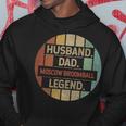 Husband Dad Moscow Broomball Legend Vintage Hoodie Unique Gifts