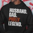 Husband Dad Philly Legend Philadelphia Father Vintage Hoodie Unique Gifts