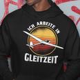 Ich Arbeite In Gleitzeit Sea Plane Sailing Hoodie Lustige Geschenke