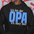 Ich Bin Der Opa, Kann Das Enkelkind Hoodie, Schwarz Für Großväter Lustige Geschenke