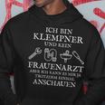 Ich Bin Plumpner Kein Gynaologist I'm Plumber Hoodie Lustige Geschenke