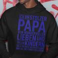 Ich Bin Stolzer Papaon Wundervollen Kindern Dad Der Welt Kapuzenpullover Lustige Geschenke