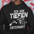 Ich Bin Tiefenentspannt Taucher Kapuzenpullover Lustige Geschenke