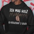 Ich Mag Holz & Mayber 3 Leute Carpenter Hoodie Lustige Geschenke