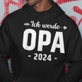 Ich Werde Opa 2024 Surprise Werdender Opa Du Wirst Opa Hoodie Lustige Geschenke