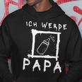 Ich Werde Papa 2024 Lustige Geschenkeen Für Werdendeater Kapuzenpullover Lustige Geschenke