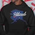 Iditarod Alaska Ak Map Hoodie Unique Gifts