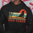 I'm 10 In Dog Years Vintage 70Th Birthday 70 Years Old Hoodie Unique Gifts