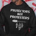 Indigenous People Native American Protectors Not Protest Hoodie Unique Gifts