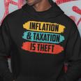 Inflation Und Steuere Sind Raub Stagflation Money Prints S Hoodie Lustige Geschenke