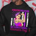 International Women's Day 2024 Inspire Inclusion 8 March Hoodie Unique Gifts