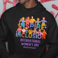 International Women's Day 2024 Iwd Theme Inspire Inclusion Hoodie Unique Gifts