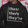 Their There They're English Teacher Hoodie Unique Gifts