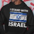 Israel Flag With Star Of David And Support Words Hoodie Personalized Gifts