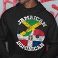 Jamaican Dominican Flag Dominican And Jamaica Flag Hoodie Unique Gifts