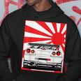 Jdm Drifting Car Race Japanese Sun Street Racing Automotive Hoodie Unique Gifts