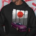 Jdm Skyline R33 Car Tuning Japan Rising Sun Drift Hoodie Unique Gifts