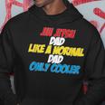 Jiu Jitsu Dad Like A Normal Dad Only Cooler Father's Day Hoodie Unique Gifts