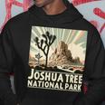 Joshua Tree National Park Vintage Hiking Camping Outdoor Hoodie Unique Gifts