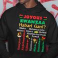 Joyous Kwanza Habari Gani African American Cultural Festival Hoodie Unique Gifts