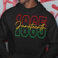 Junenth 2024 Celebrate Black Freedom 1865 History Month Hoodie Funny Gifts