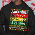 Junenth Is My Independence Day Black Pride Melanin Hoodie Unique Gifts