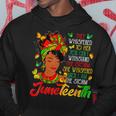 Junenth I Am The Storm Black Black History Month Hoodie Unique Gifts