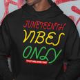 Junenth Vibes Only Free-Ish 1865 Black Owned Junenth Hoodie Unique Gifts