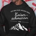 Kaiserschmarrn & Berge Hoodie, Blau, Wandern Motiv-Hoodie Lustige Geschenke