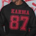 Karma 87 Sporty Trendy Hoodie Unique Gifts